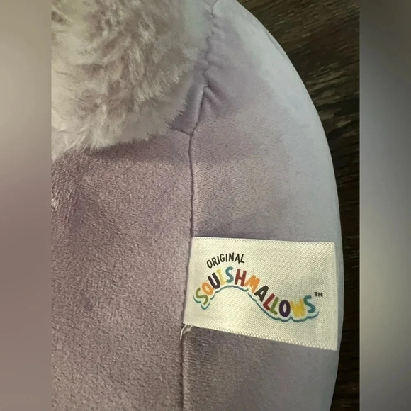 Squishmallows 16” Bubbles The Bunny Easter Plush With Sparkle Ears - Picture 4 of 4